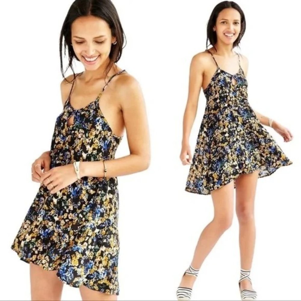 For Love and Lemons adjustable strap mini sundress